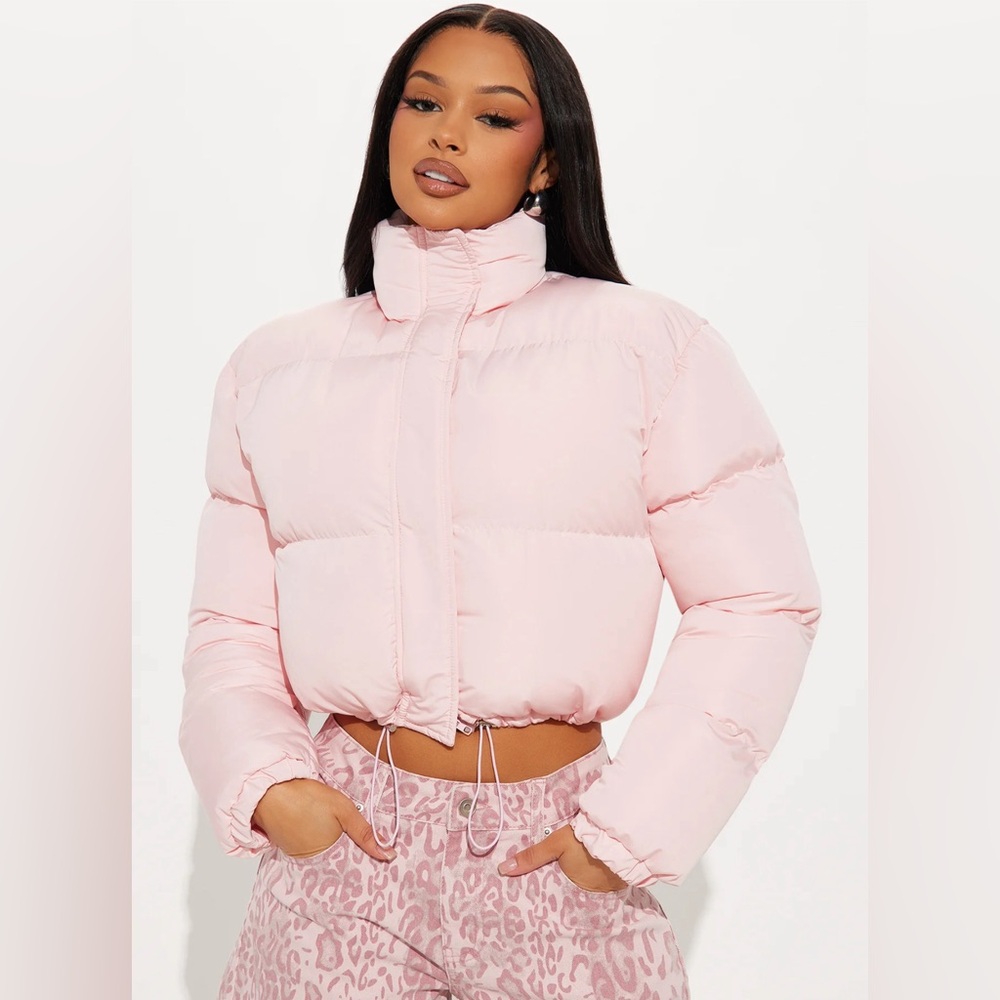 Pink Puffer Jacket